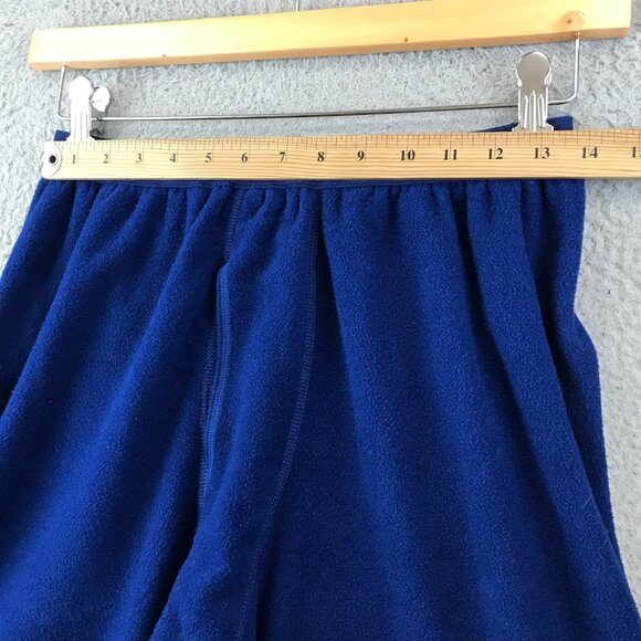 Vintage Patagonia Synchilla Mens Blue Fleece base layer pant L - Picture 5 of 10